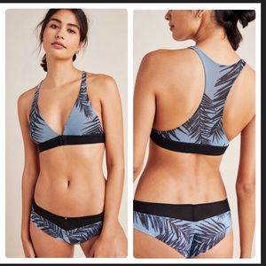 Anthropologie Clo Intimo Noche bralette brief set